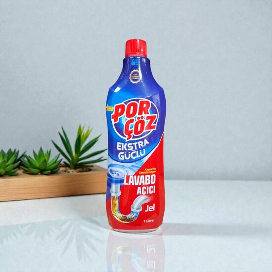 Por Çöz Ekstra Güçlü – Kanalizācijas cauruļu atkaļķošanas un atbloķēšanas gels